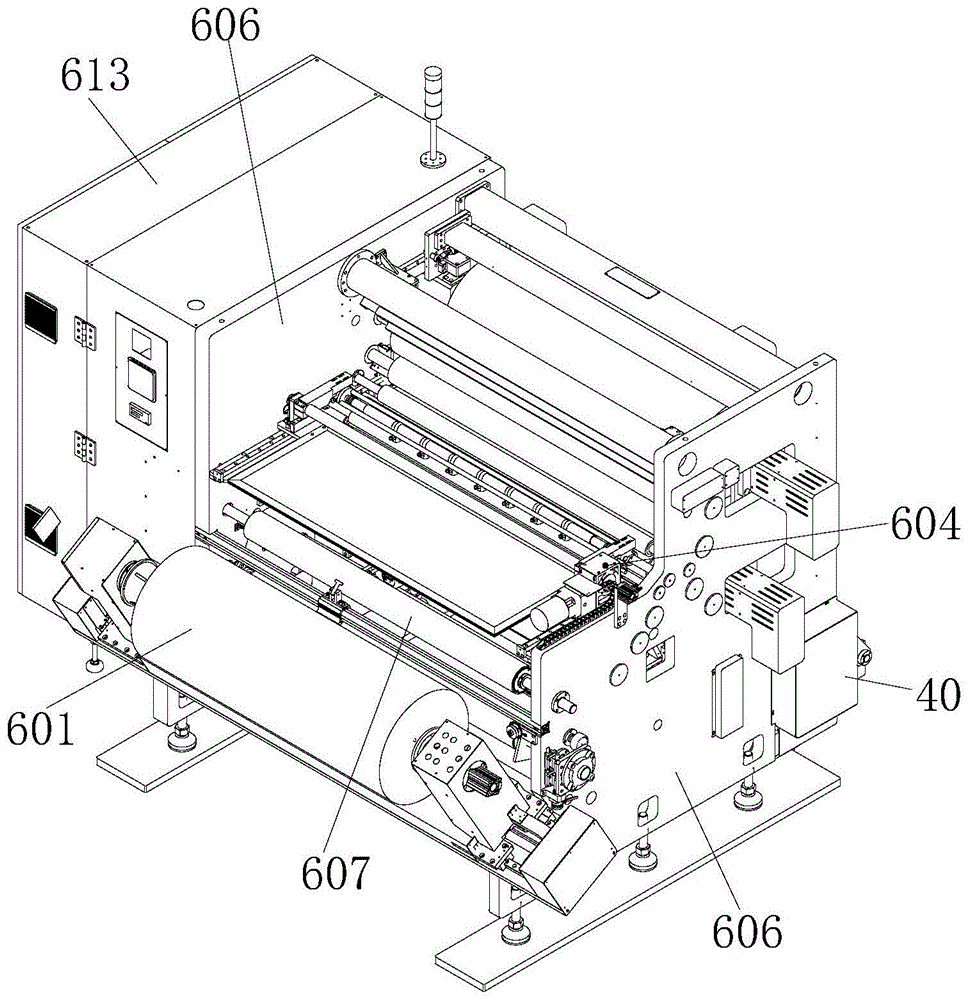 鋰電池隔膜高速分切機(jī)的制作方法 鋰電池隔膜高速分切機(jī)的制作方法