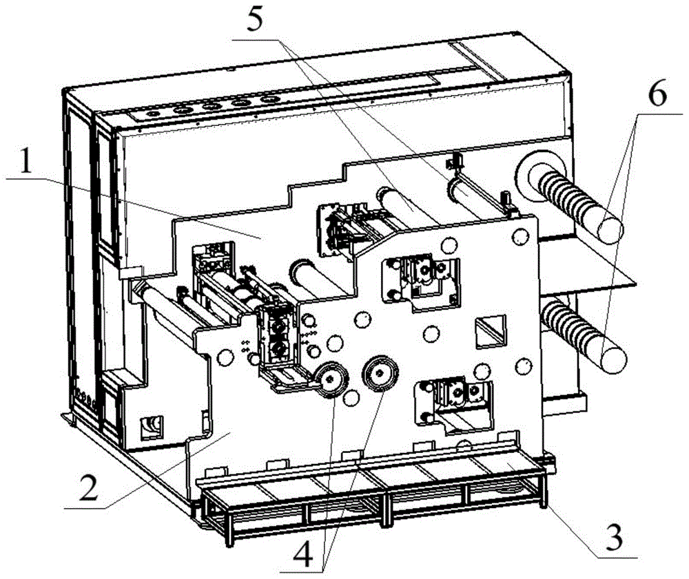 鋰電池極片分切機的制作方法 鋰電池極片分切機的制作方法
