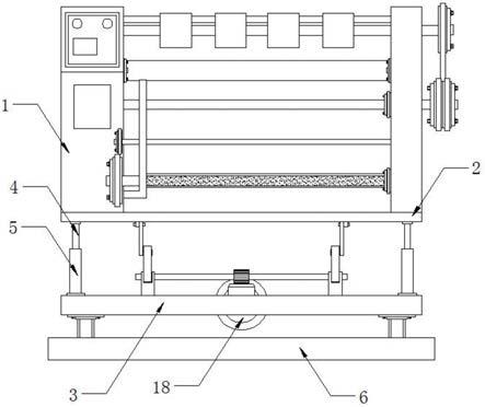 一種鋰電池加工用新型正極分切機的制作方法 一種鋰電池加工用新型正極分切機的制作方法