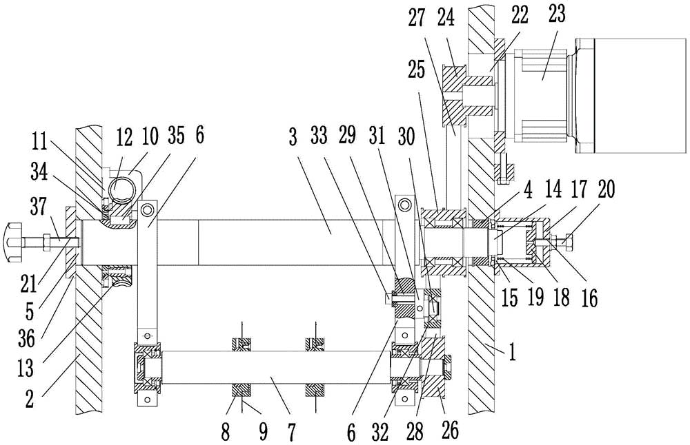 分切機(jī)的主動(dòng)滾刀機(jī)構(gòu)的制作方法 分切機(jī)的主動(dòng)滾刀機(jī)構(gòu)的制作方法