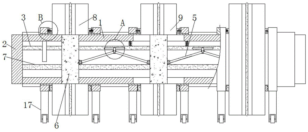 一種鋰電池極片分切切刀調(diào)節(jié)及輔助分切機構(gòu)的制作方法 一種鋰電池極片分切切刀調(diào)節(jié)及輔助分切機構(gòu)的制作方法