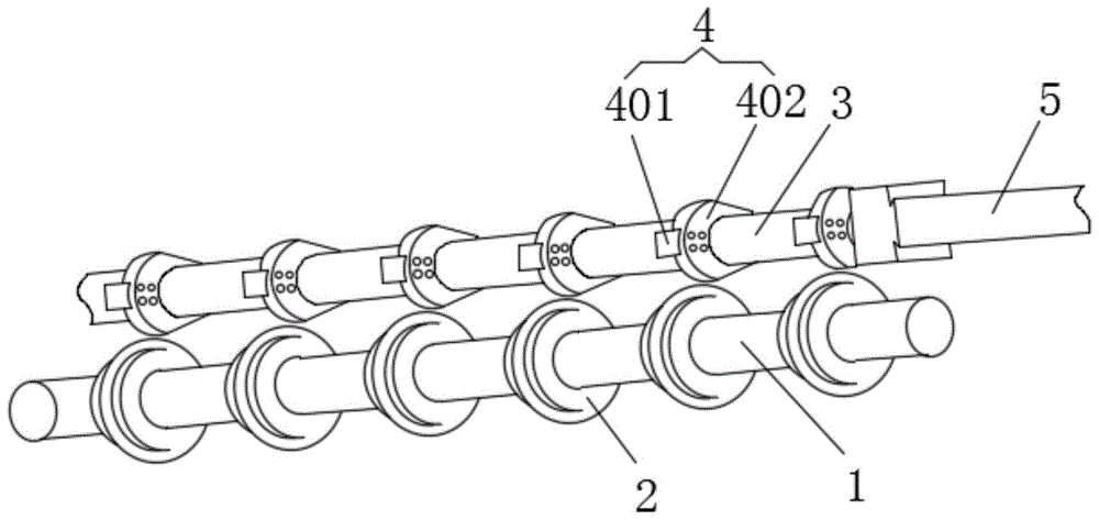 一種隔膜用雙分切刀具裝置的制作方法 一種隔膜用雙分切刀具裝置的制作方法