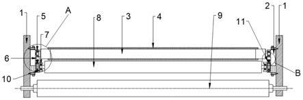 一種用于超薄銅箔表面的除塵裝置的制作方法 一種用于超薄銅箔表面的除塵裝置的制作方法