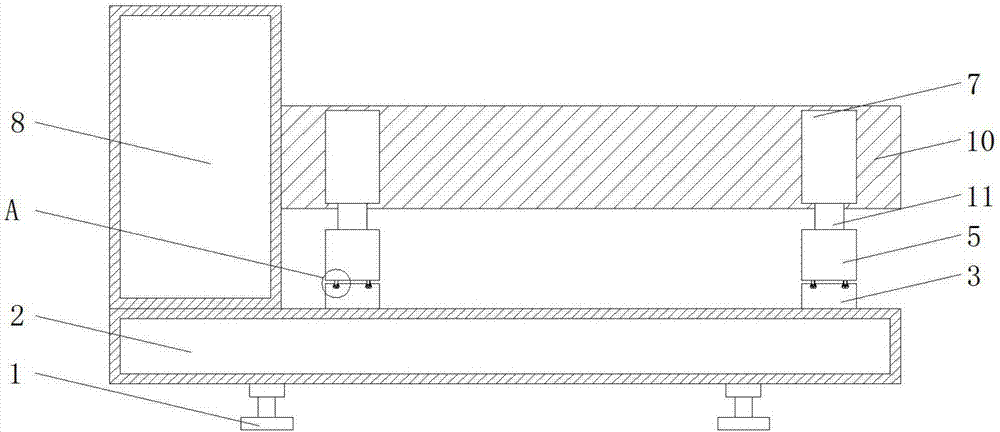 一種紙管加工分切機的夾緊裝置的制作方法 一種紙管加工分切機的夾緊裝置的制作方法