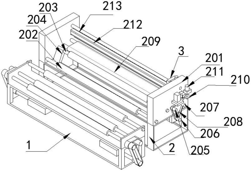 一種包裝膜分切機的制作方法 一種包裝膜分切機的制作方法
