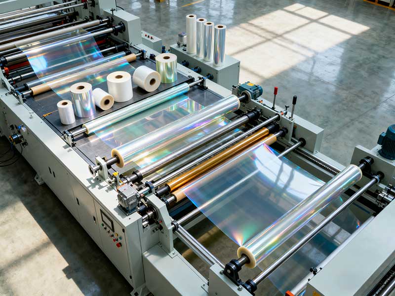 塑料薄膜分切機(jī)：薄如蟬翼，切若游絲